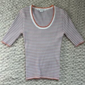 Veronica Beard Short Sleeve Top